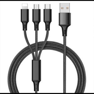Charger line triple in one data cable